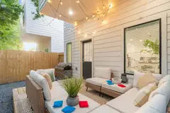 Professional HDR backyard and patio photography